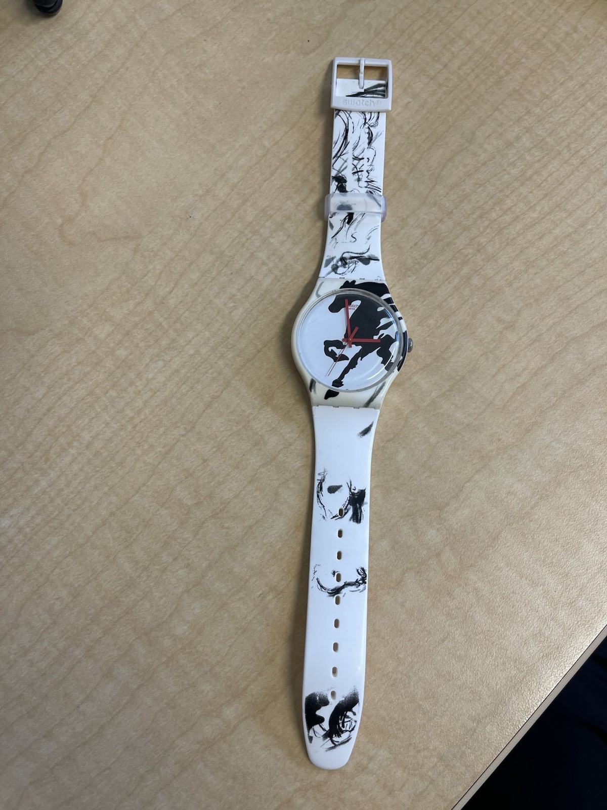 Limited Edition Swatch Chinese New Year Special Year Of The Horse Watch