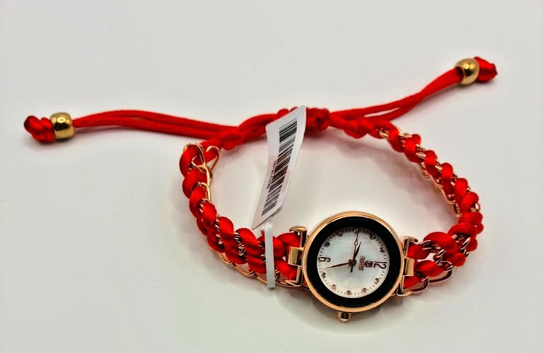 Montres Prestige Women’s Watch. 25mm. 30m. Quartz. Red.