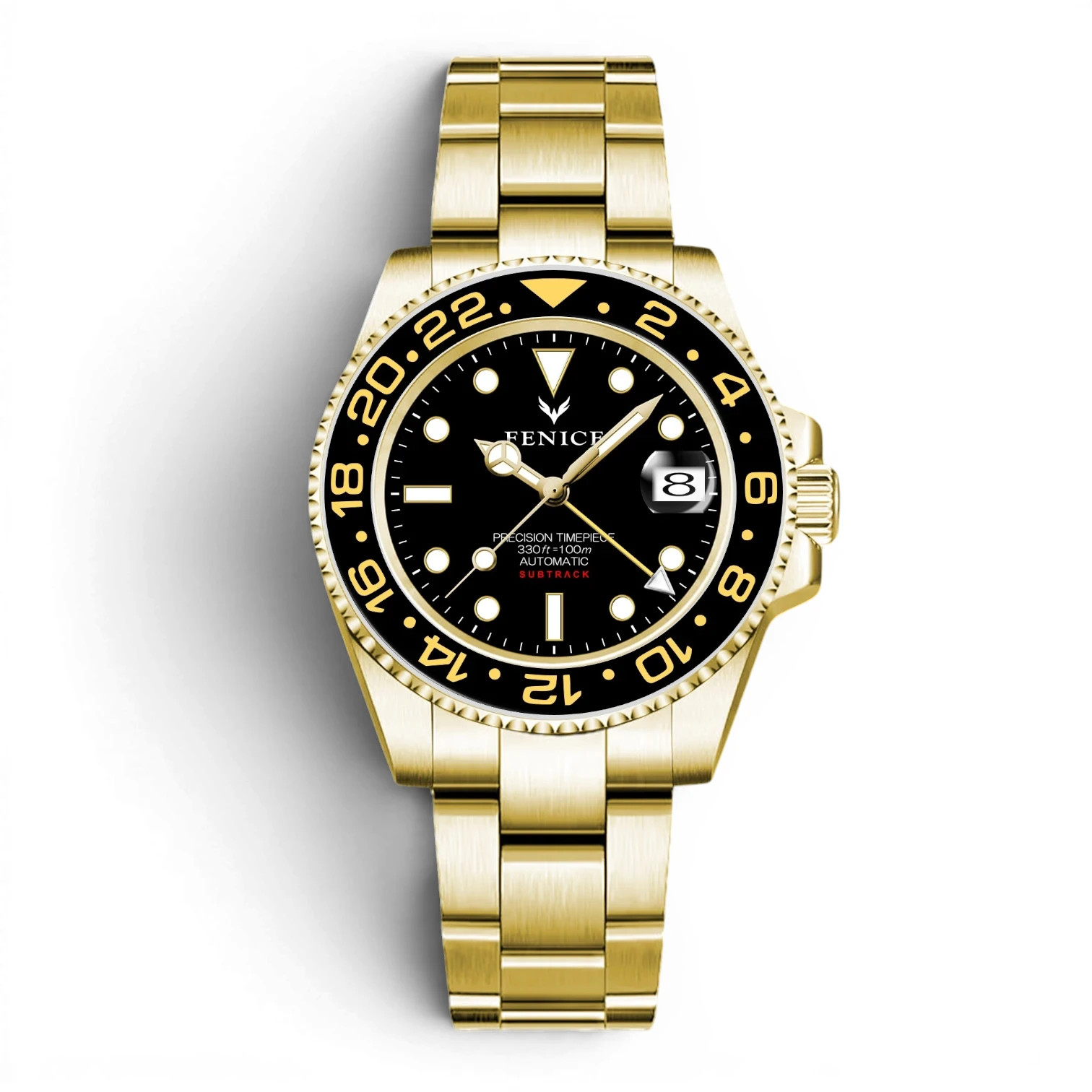 Phoenix Subtrack Midas GMT 10ATM Automatic Watch with Seiko NH34 Movement