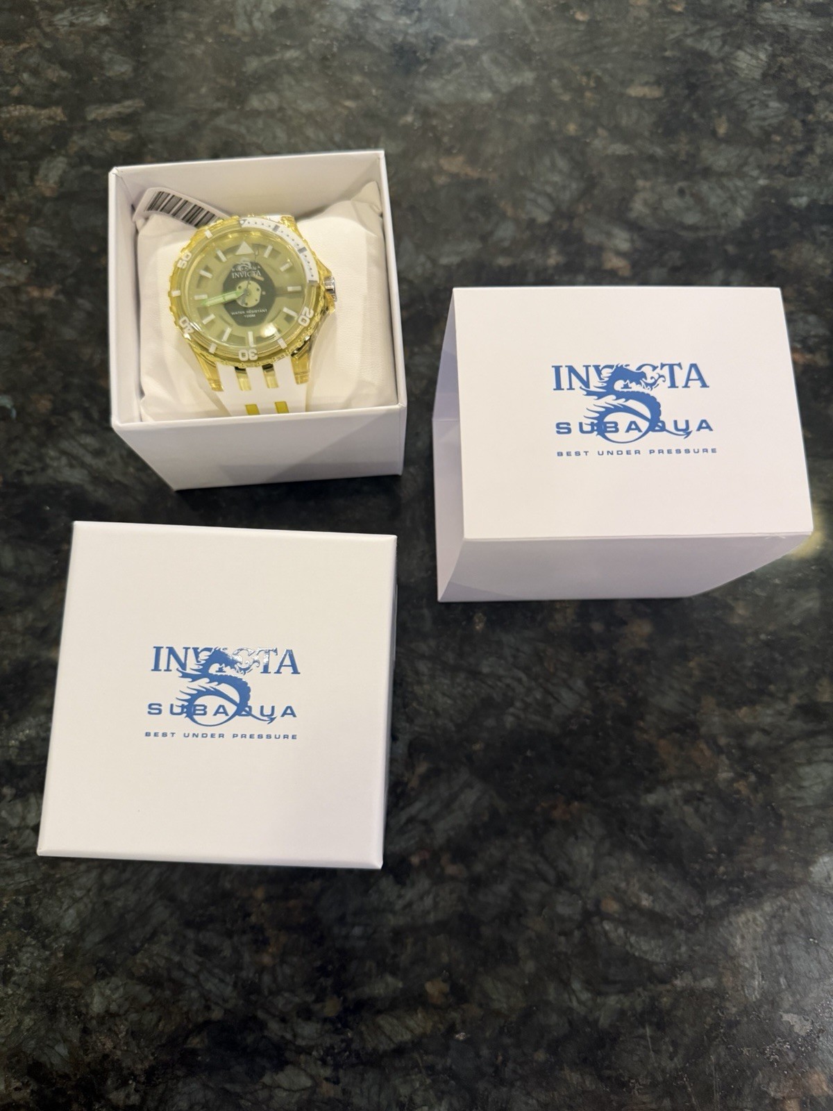 Invicta Subaqua Chromamode Men’s Watch – 44mm Yellow 69451 New