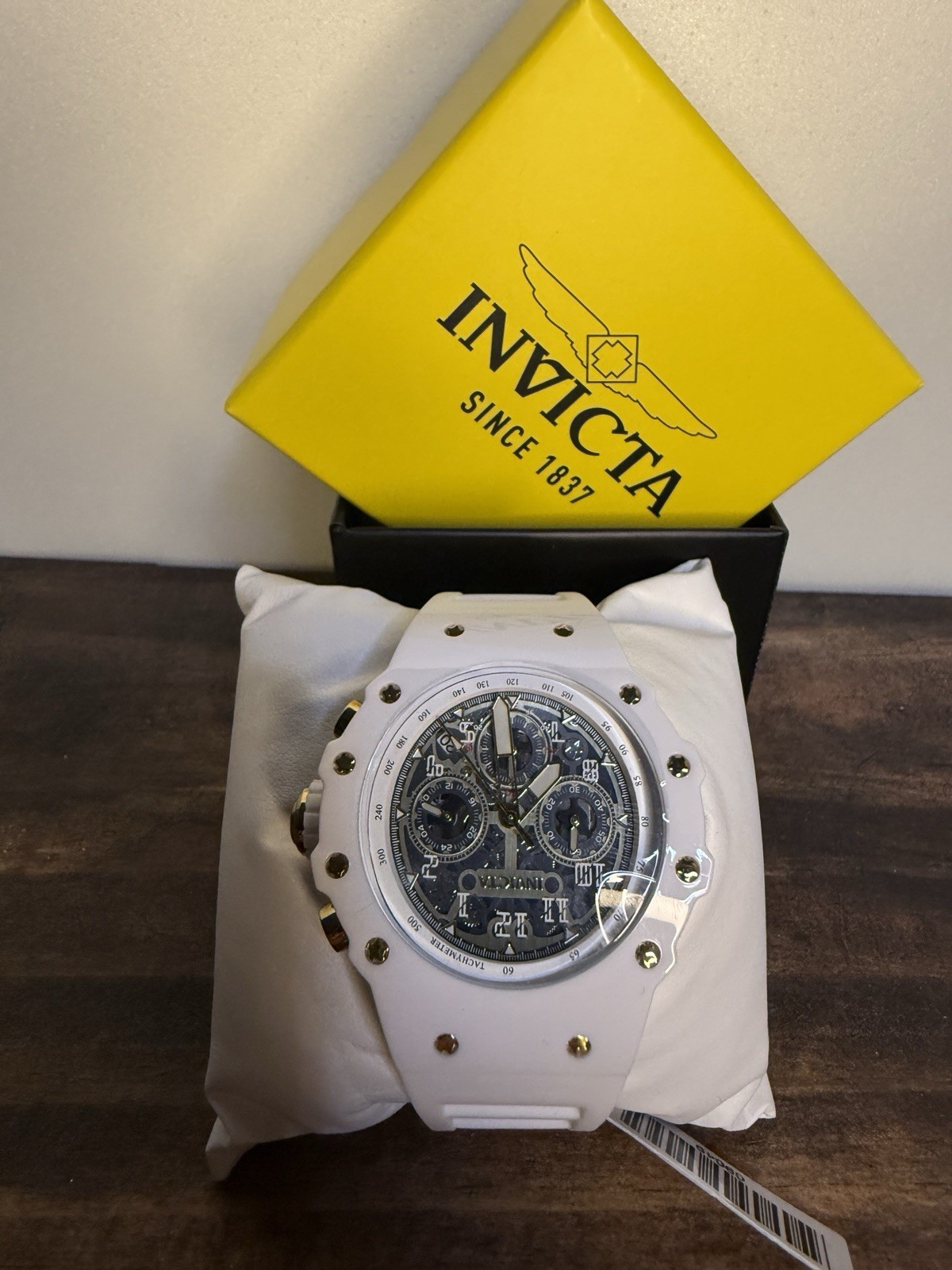 Invicta Racing Vaulthan Men’s Watch – 44mm. White