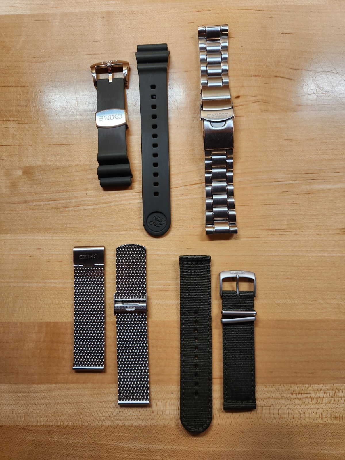 Seiko Turtle Prospex SRPE93 Automatic Dive Watch – 5 OEM Straps