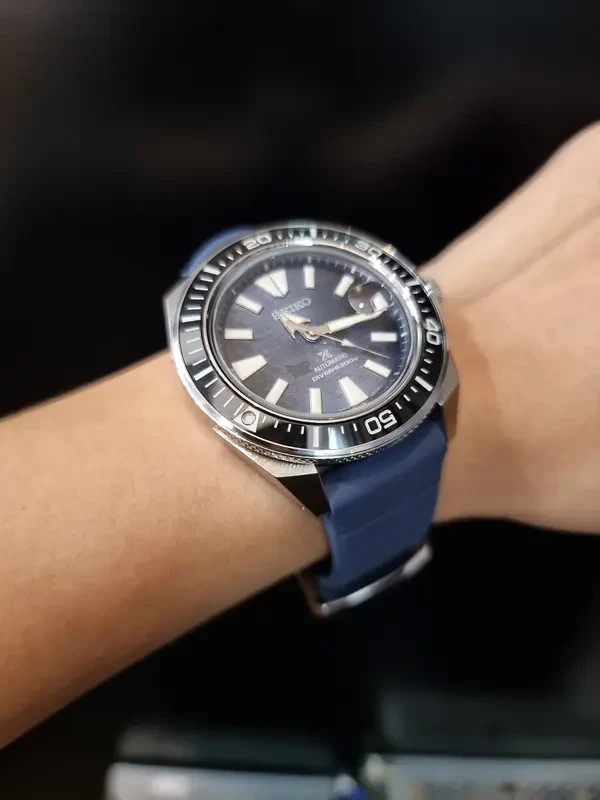 Seiko Prospex SRPF79K1 King Samurai Dark Blue Ray Save The Ocean Special Edition