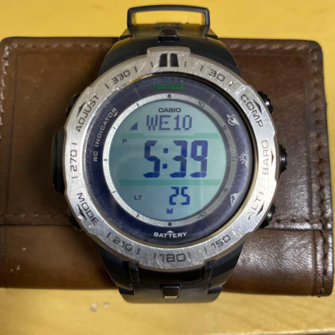 CASIO PRO TREK PRW-3100 Radio-Controlled Solar Watch 【USED】