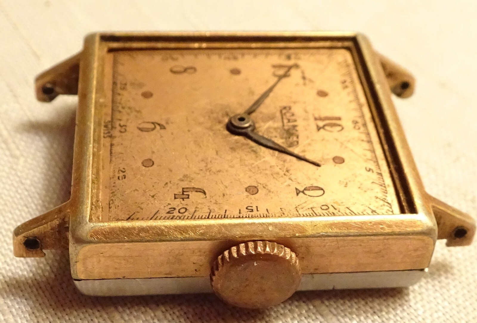 Roamer Wristwatch 15J Antique Men’s Parts or Repair