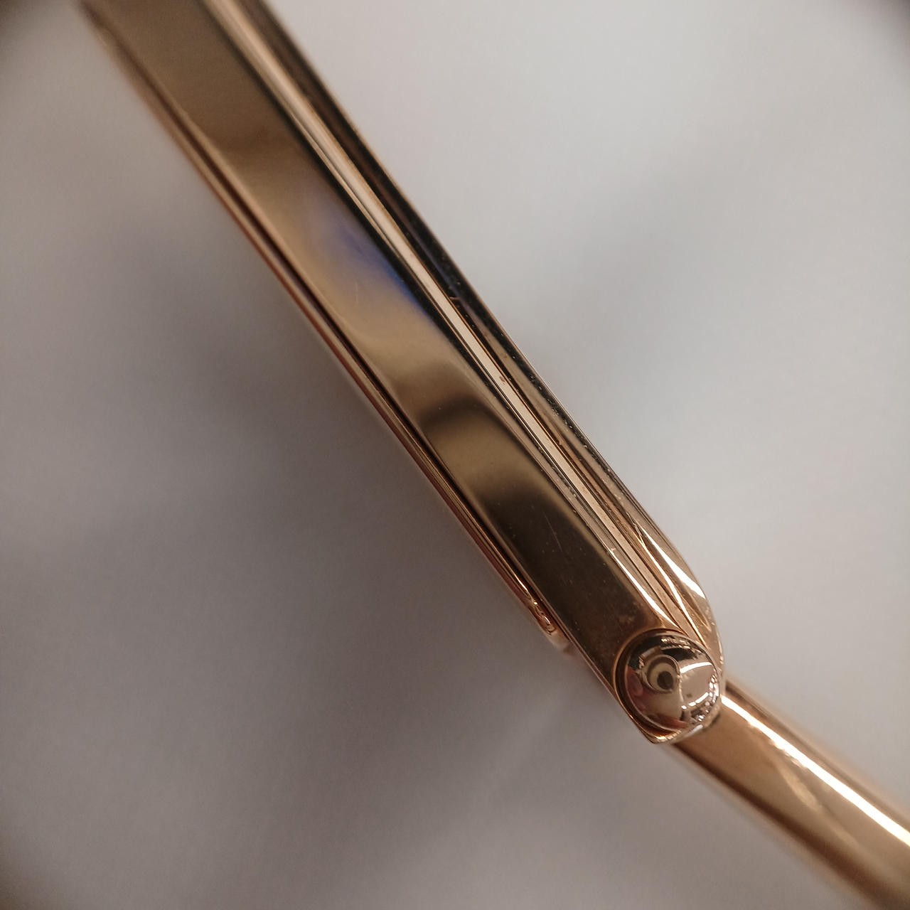 [A4N] Gucci 1500L 1P Diamond Pink Gold Plated Quartz Ladies Watch [f8w]