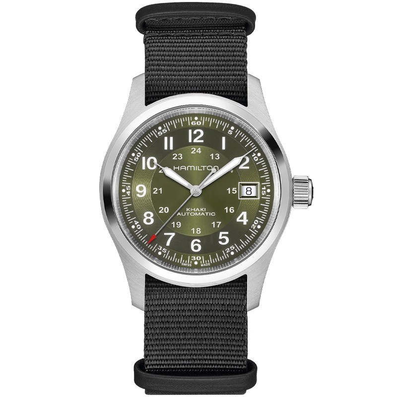 Hamilton Khaki Field Auto 38mm Green Dial Men’s Watch H70455960