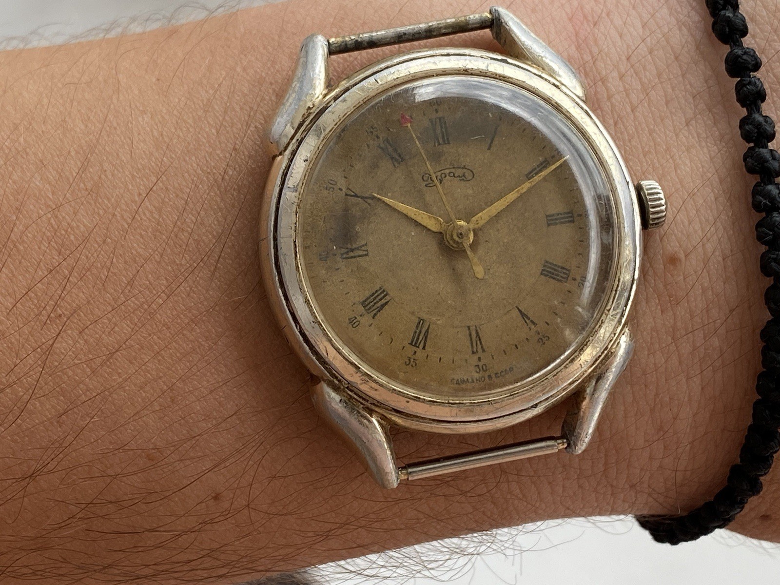 Vintage Watch Ural 16 Jewels Mechanical USSR ChChZ