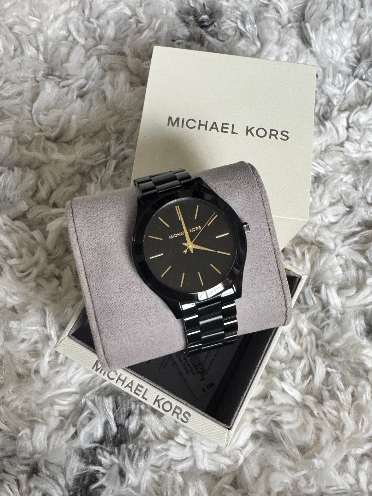 Michael Kors Black Dial Unisex Watch MK3221