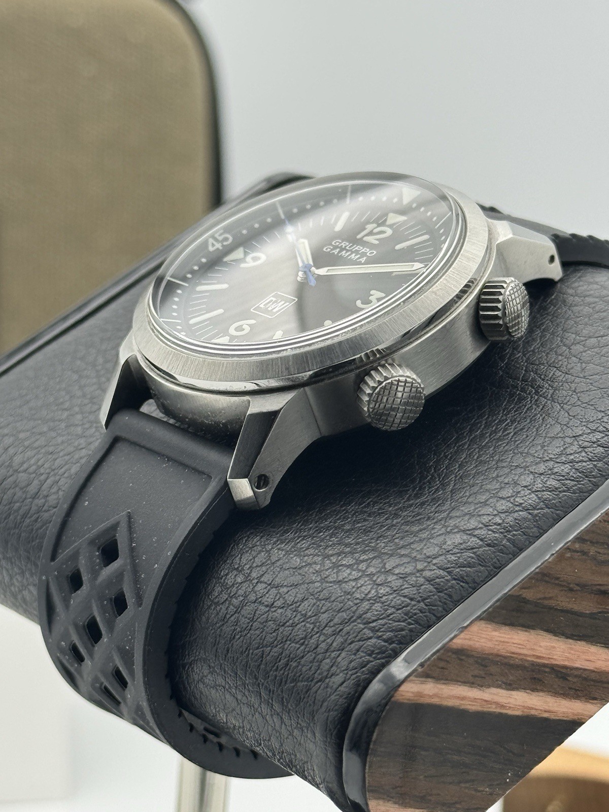 GRUPPO GAMMA CHRONONAUT LIMITED EDITION DW 2017 DIVERS WATCHES GROUP 42MM SWISS!