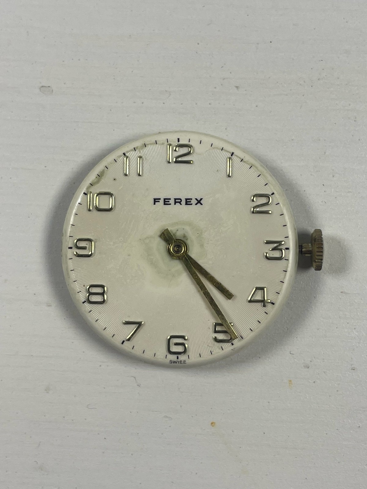 Ferex Mechanical Wristwatch Swiss Movement Vintage Men’s Style SPARES REPAIR