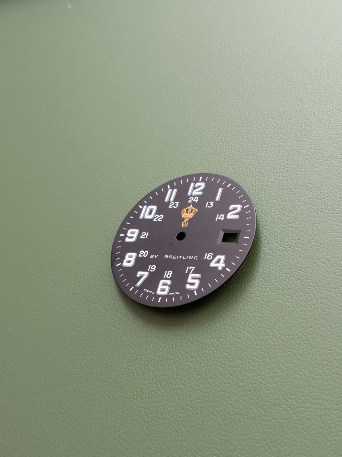 Breitling Colt Military Dial – Rare King of Jordan Logo