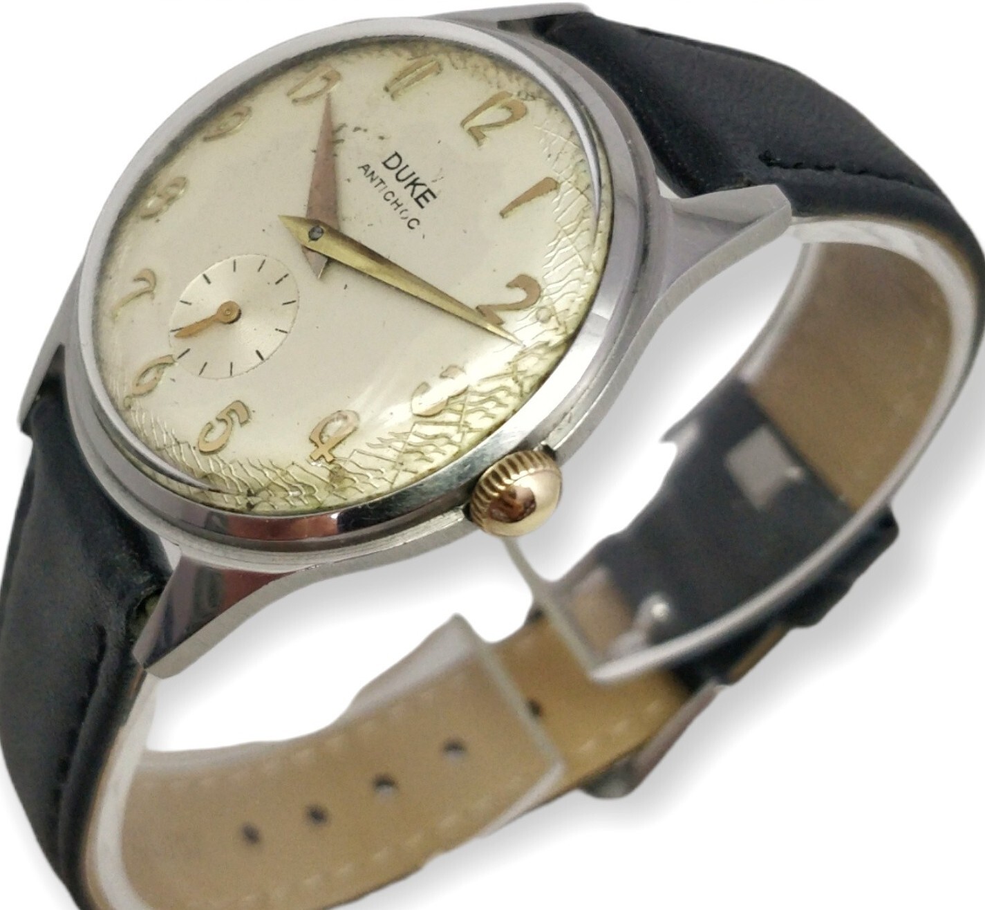 Duke 33.5mm 1960s Mechanical Men Vintage Watch Fully Running Cupillard 233 60