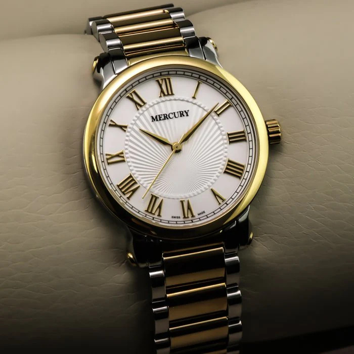 Mercury – Swiss Made Watch – ME385-SG-1 Quartz 36 mm. ME385 50m (5 ATM, 169
