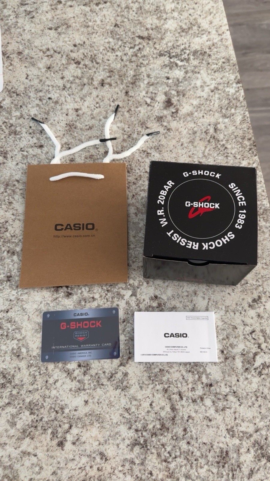 Casio GSHOCK DW6900 White & Silver W/ White Backlight Brand New W/ Box & Papers