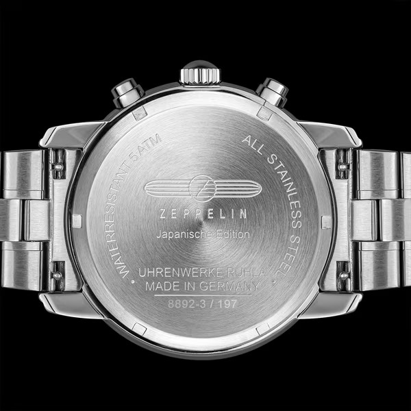 ZEPPELIN 100 YEARS ZEPPELIN Japan Limited Chronograph 8892M-3