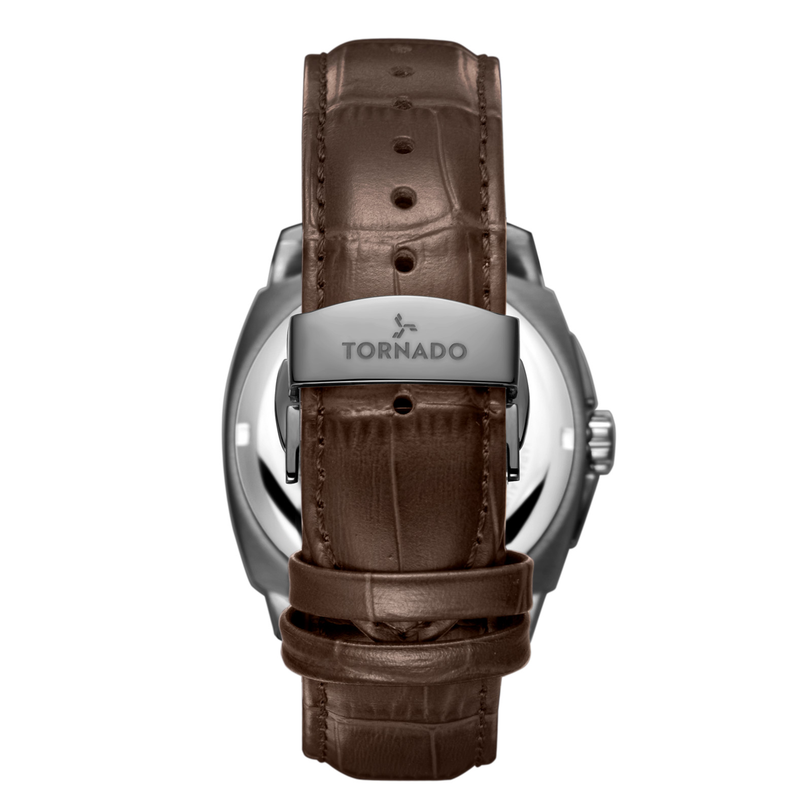 Tornado Autonova Men’s Automatic Watch | Brown Dial, 42mm, 100 m (10 ATM)