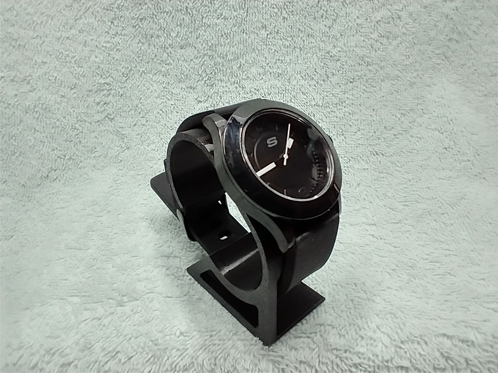 SKECHERS MEN’S “ROSENCRANS” POLYCARBONATE RUBBER STRAP MONOCHROMATIC 50M WATCH