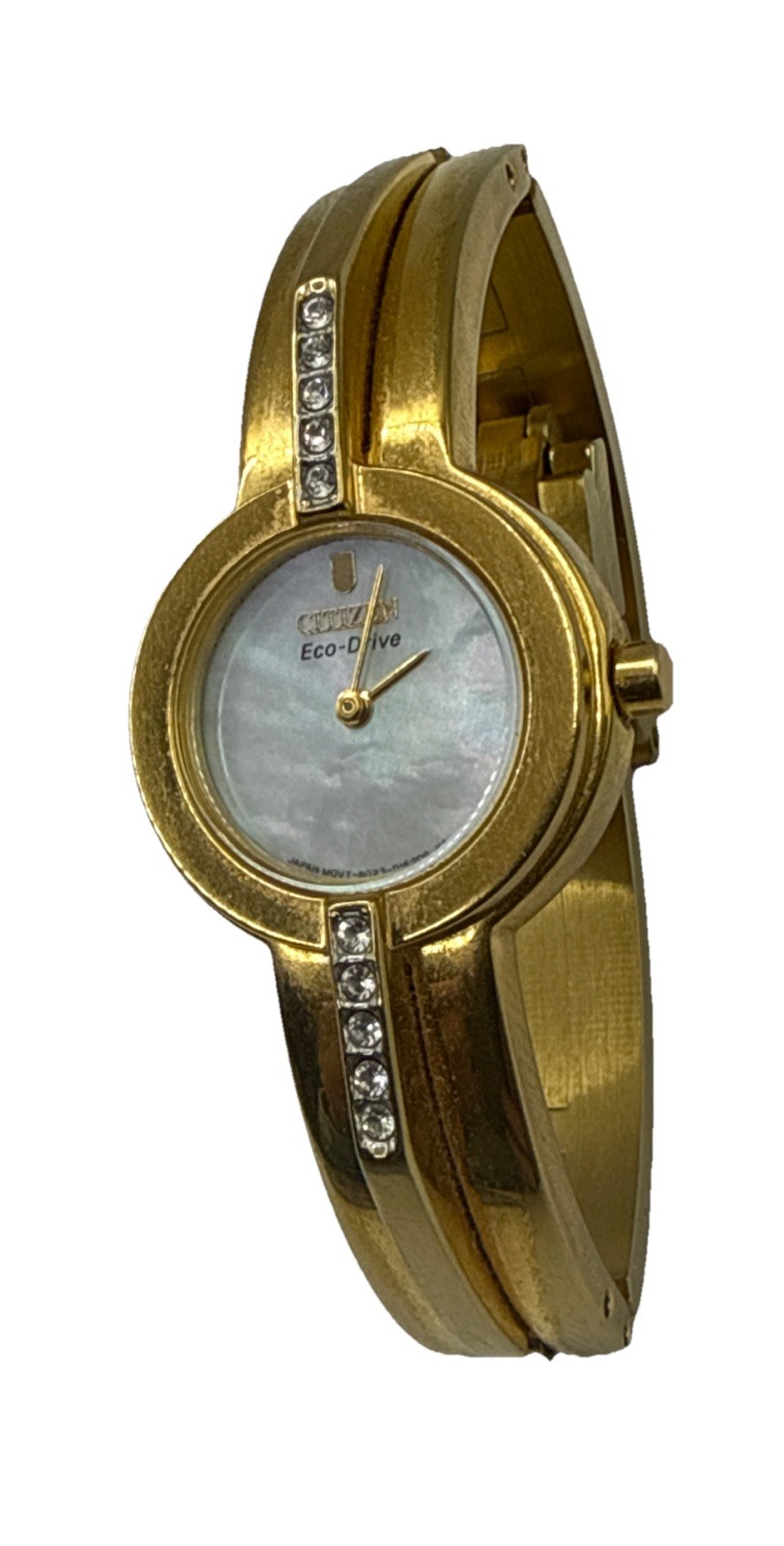 Citizen Eco-Drive Watch Womens B023-D16209 KA HSB Watch White Dial 6.25” WORKS