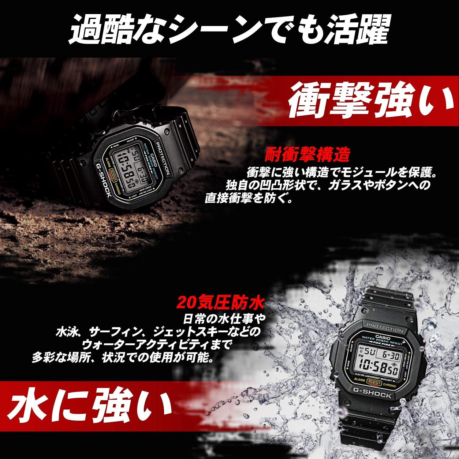 CASIO Wristwatch G SHOCK Full Metal Radio Solar AWM 500GD 4AJF Men s Gold