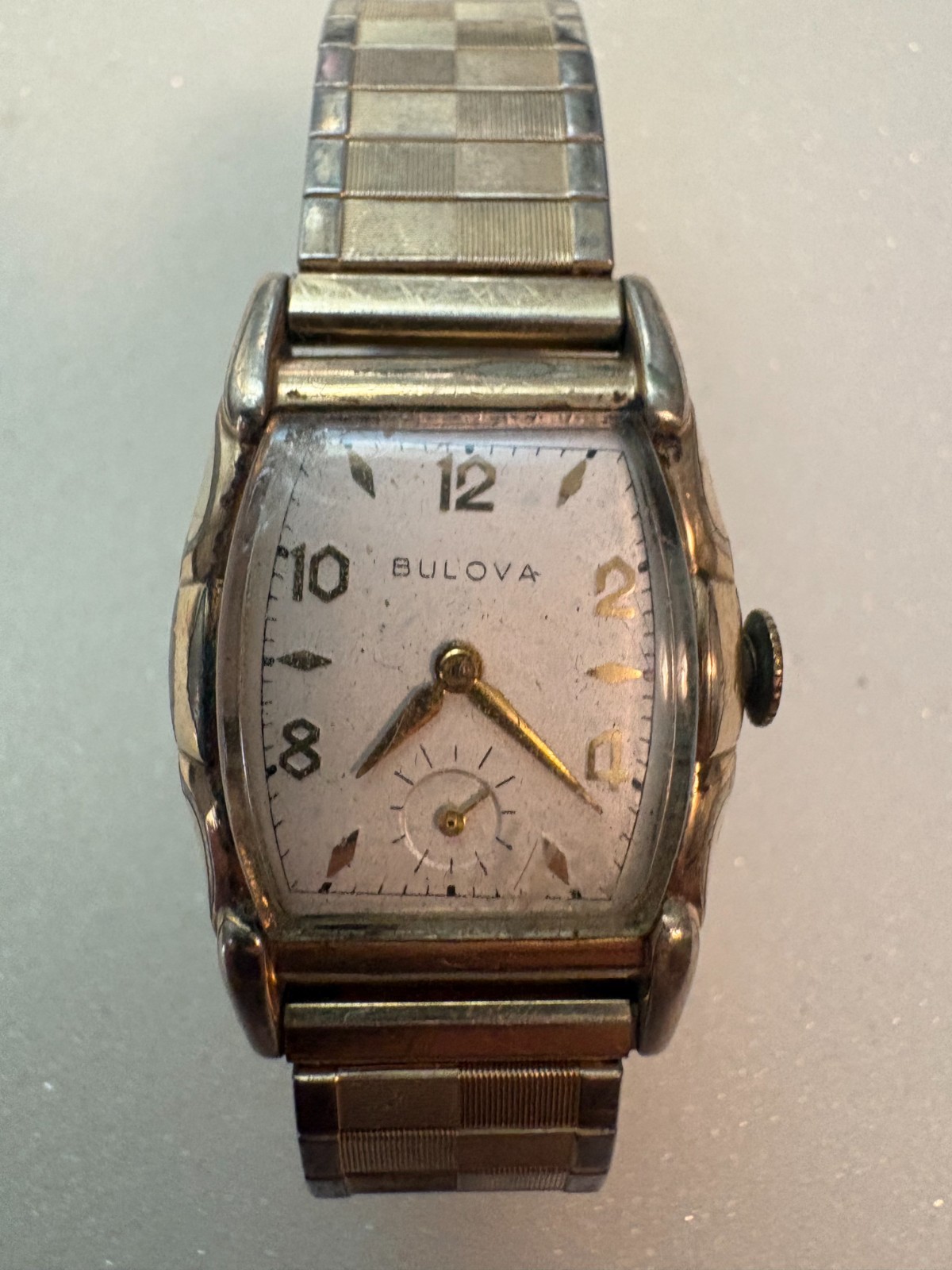 1954 Bulova L4 Mens Watch Good Condition Currently not Running