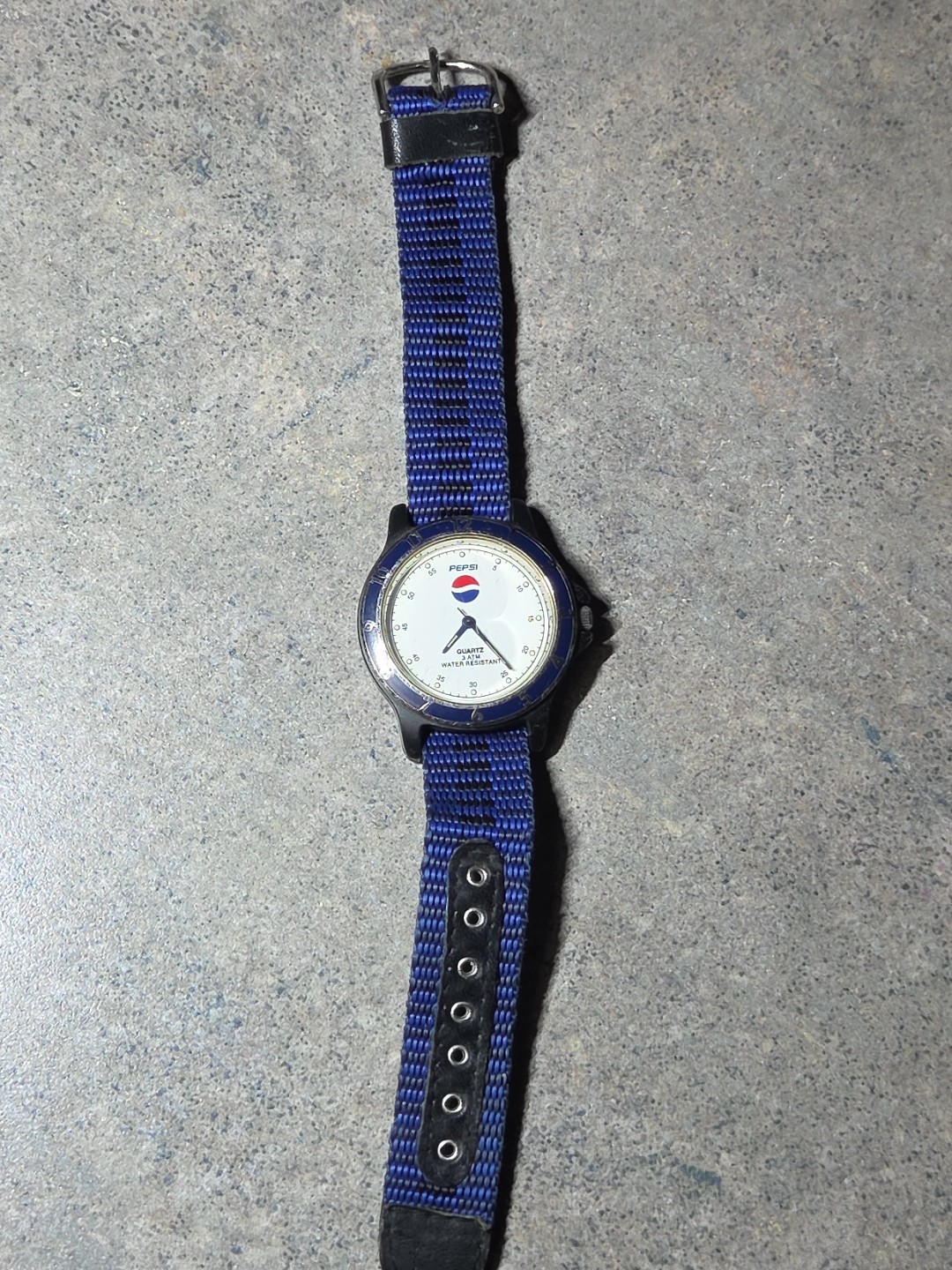 Pepsi Promotional Watch Men 40mm Red Blue White Logo Dial 30M