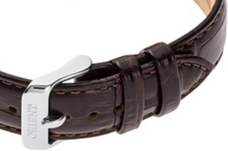 Orient Bambino Men’s Watch RA-AC0026R30B Classic Bordeaux Dial Leather Strap 30M