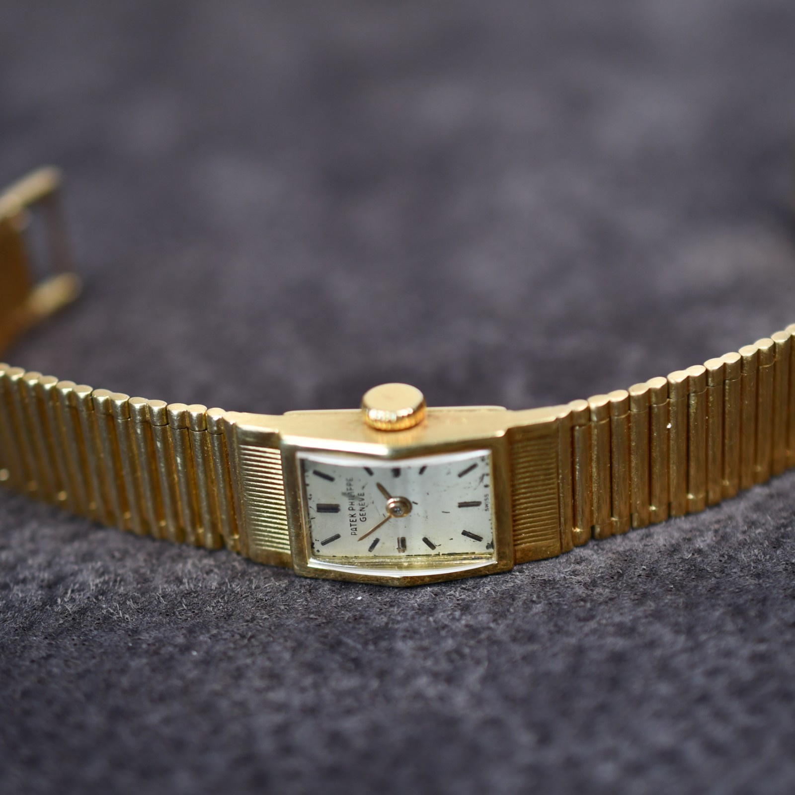 Patek Philippe Ref 3250 18k Yellow Gold on Bracelet 42.2 Grams Manual Winding