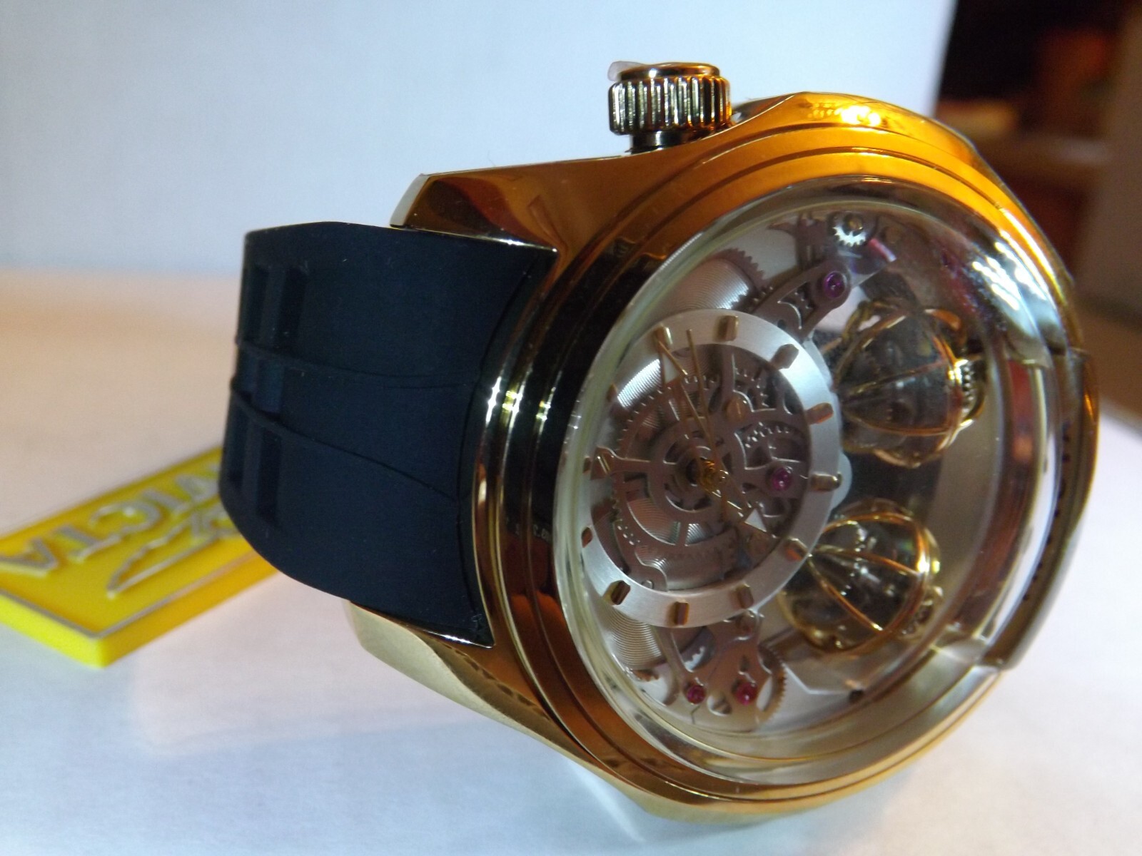 Invicta Mens Specialty Twin-Axis Watch (Model# 47375) Quartz – 30WR -Brand New