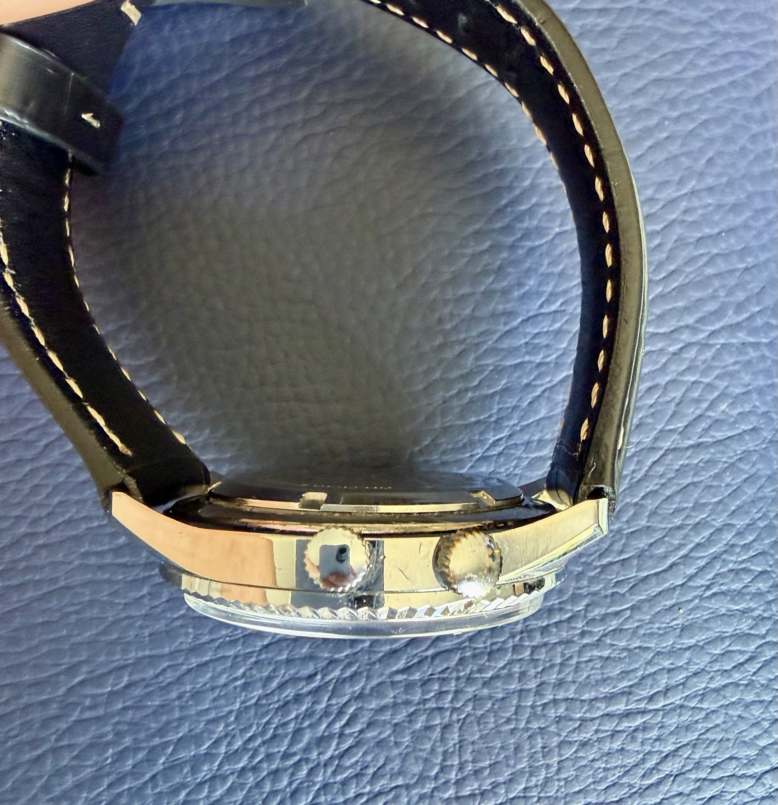 Vintage CENTRUM Swiss Mechanical Diver Watch- Dual Crown -Inner Rotating Bezel
