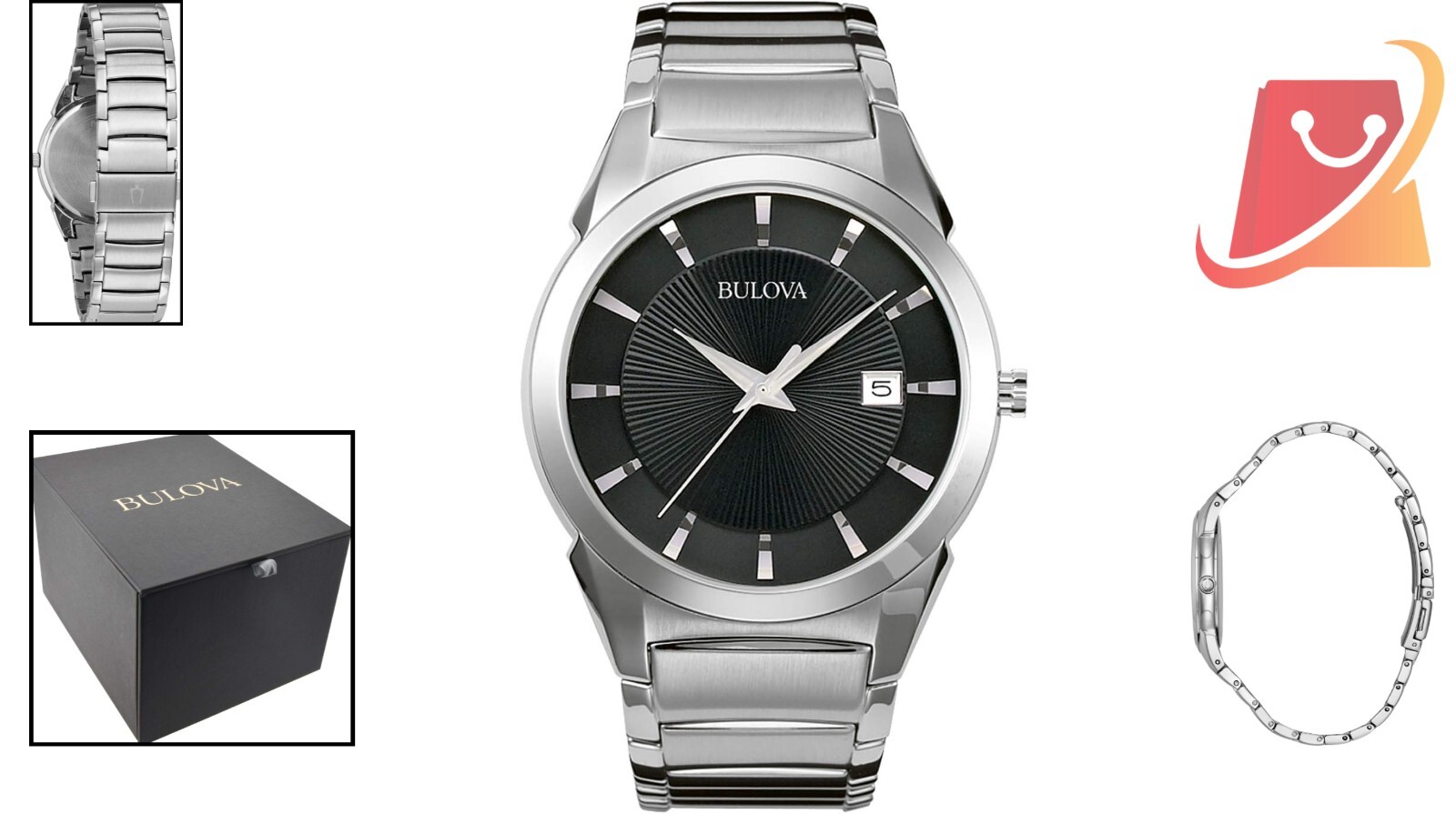 Men’s Quartz Watch Stainless Steel 38mm Calendar Date Water Resistant Classic…