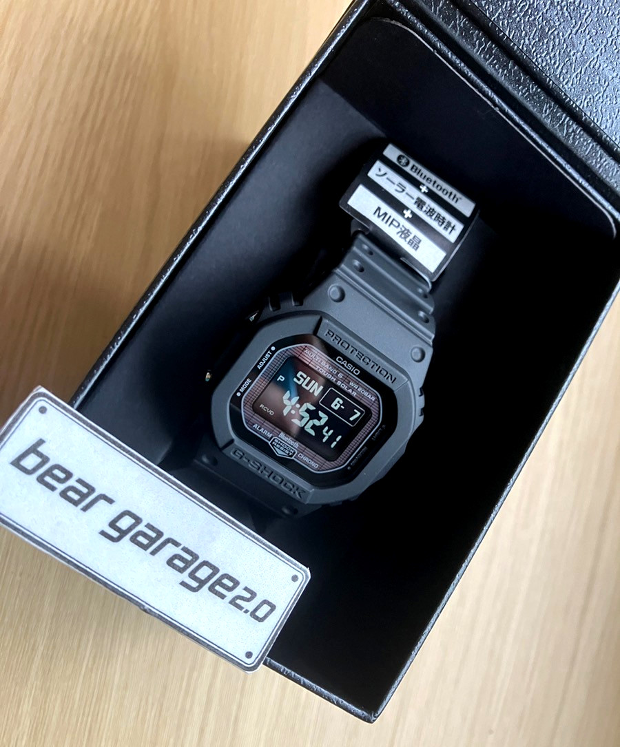 Casio G-Shock GW-BX5600-1A1JF Bluetooth Solar Radio Black Square Authentic JDM