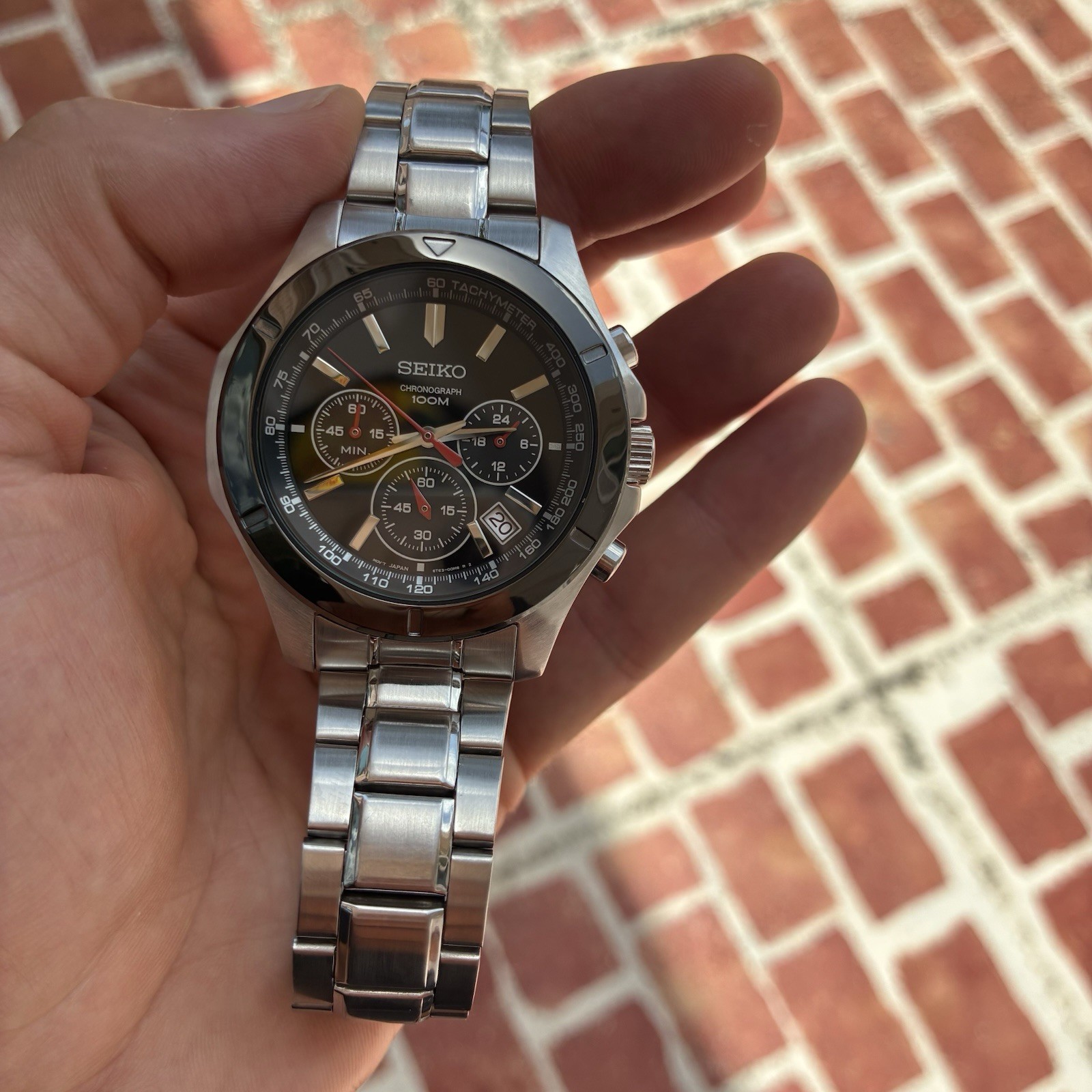 STUNNING Seiko Chronograph Men’s Watch Read Description