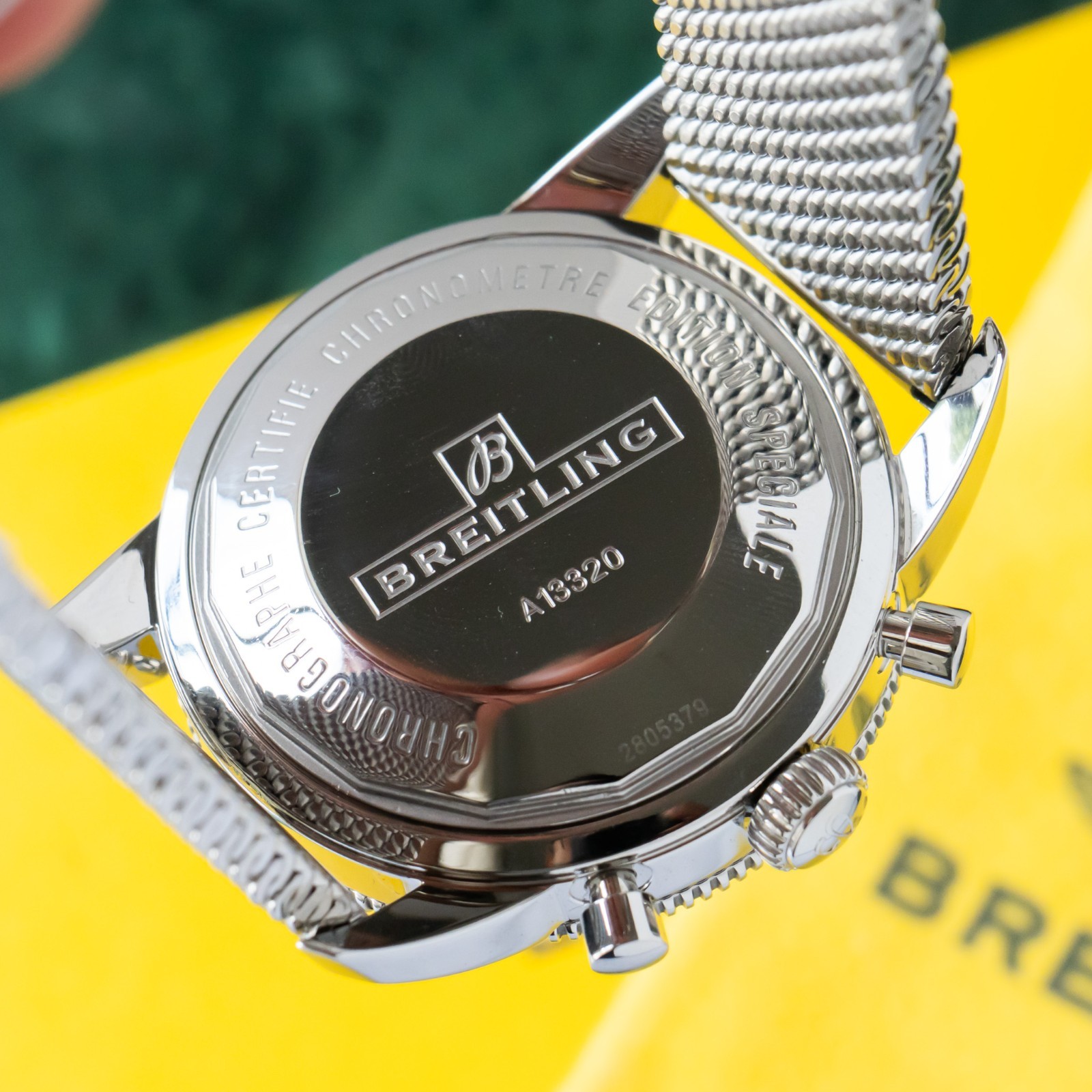 Breitling Superocean Heritage Chronograph 46mm Black Aluminum Steel – A13320