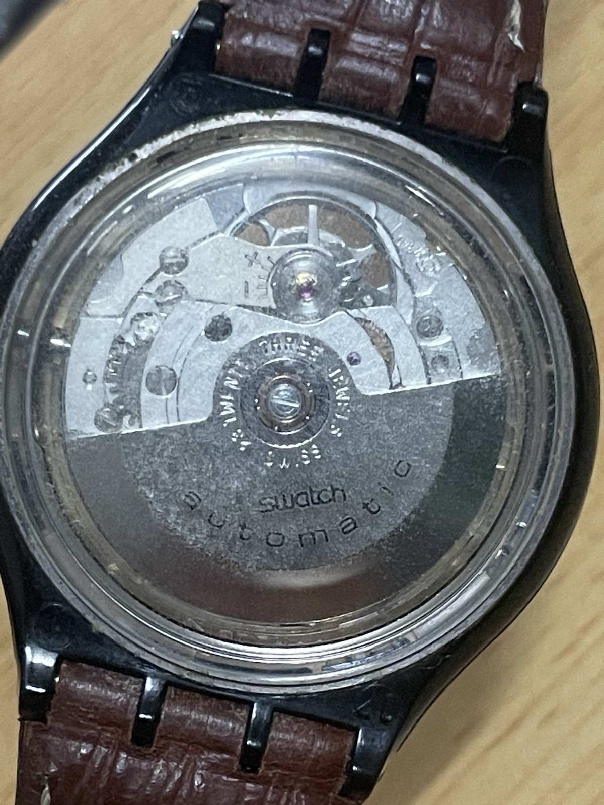 Swatch Swiss AG 1991 37mm Watch Full Set Original Mechanical Automatic Watch