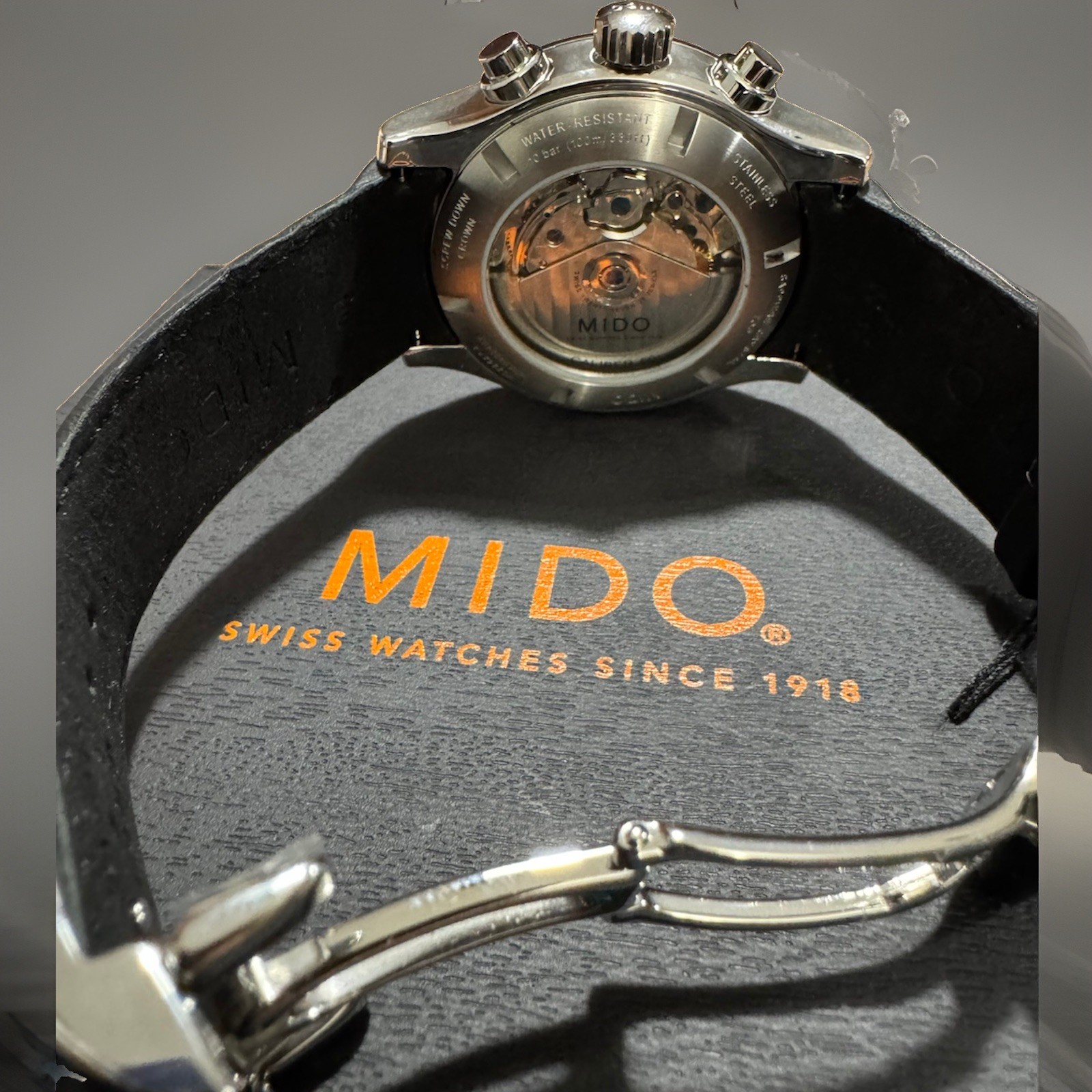 New Mido Multifort Chronograph – Unworn in Original Box PLEASE READ DESCRIPTION.
