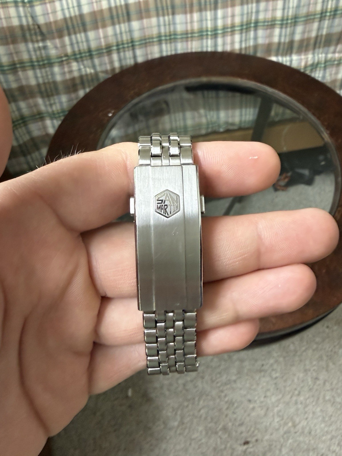 SAN MARTIN SN0148-GX Miyota 9015 Automatic Gradient Dial 37.5mm 200M Diver Watch