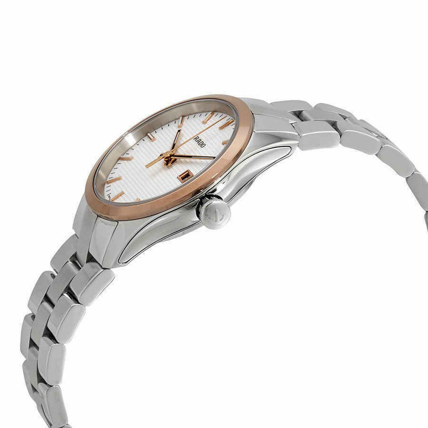 Rado Woman’s Hyperchrome Silver Dial Ceramos Watch – R32976123 ( $1550 MSRP)