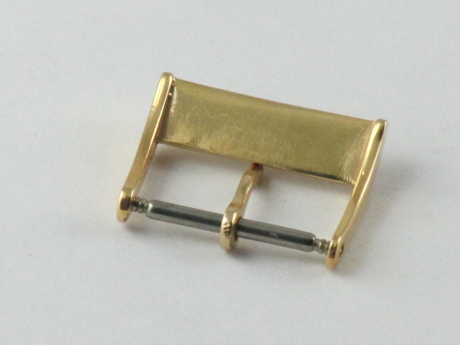 LONGINES GOLD LAMINATED BUCKLE 16mm BUCKLE LONGINES 16mm GOLD PLATED