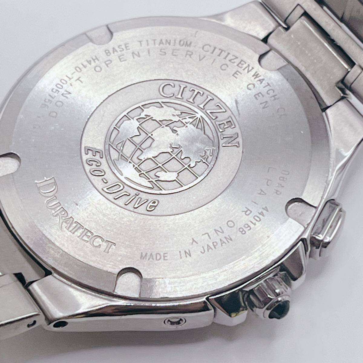 Excellent condition Rare CITIZEN Exceed H410 T005756 Radio Solar Titanium Men’s