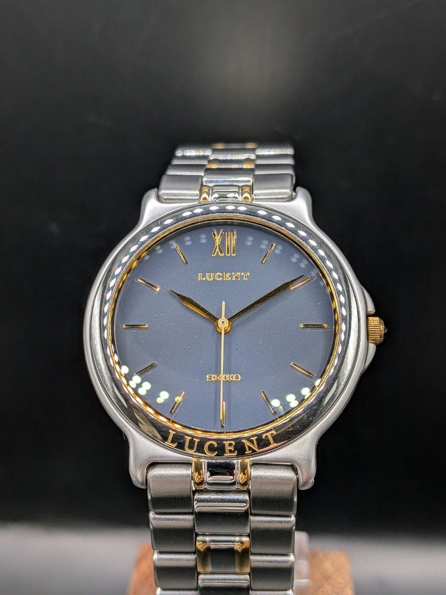 Excellent condition SEIKO LUCENT 5E21 6B80 Battery and Packing replaced Quartz E