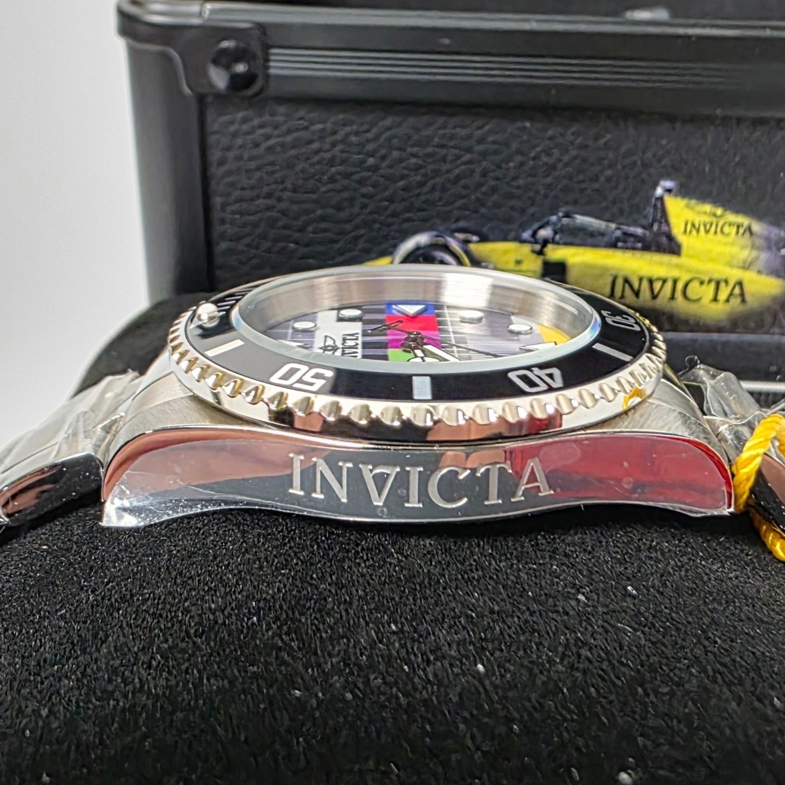 NEW Invicta Pop Art Men’s Watch – 40mm, Steel (49062) Invicta Box Included
