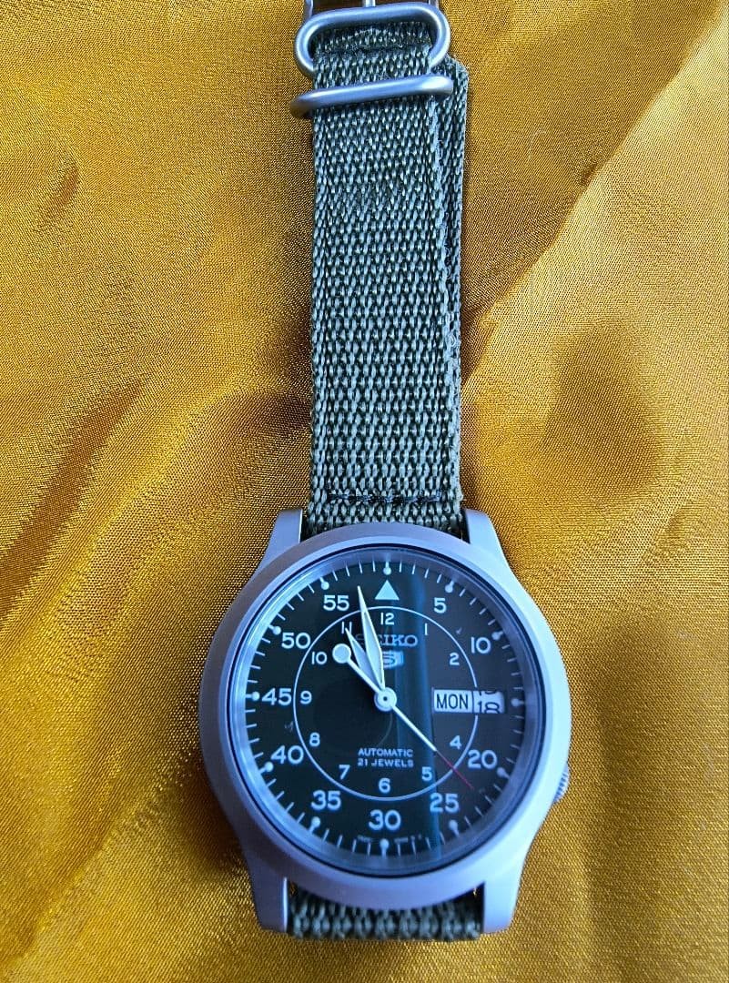 Rare Seiko 5 SNK805K2 Overseas Model From Japan
