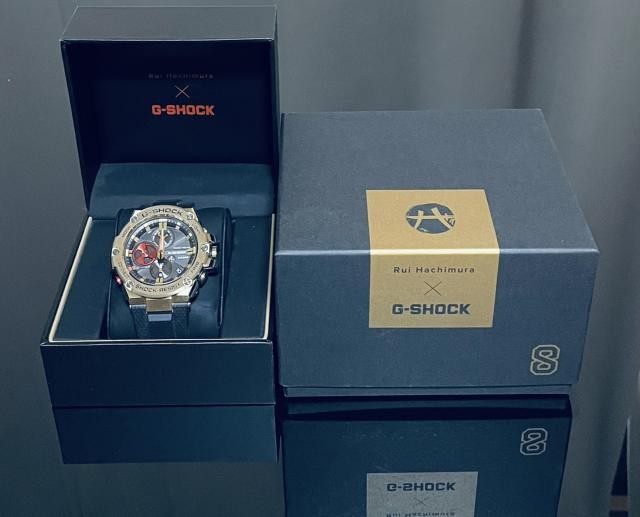CASIO G SHOCK G Shock GST B100RH 1AJR Rui Hachimura Signature Model Watch Rui Ha