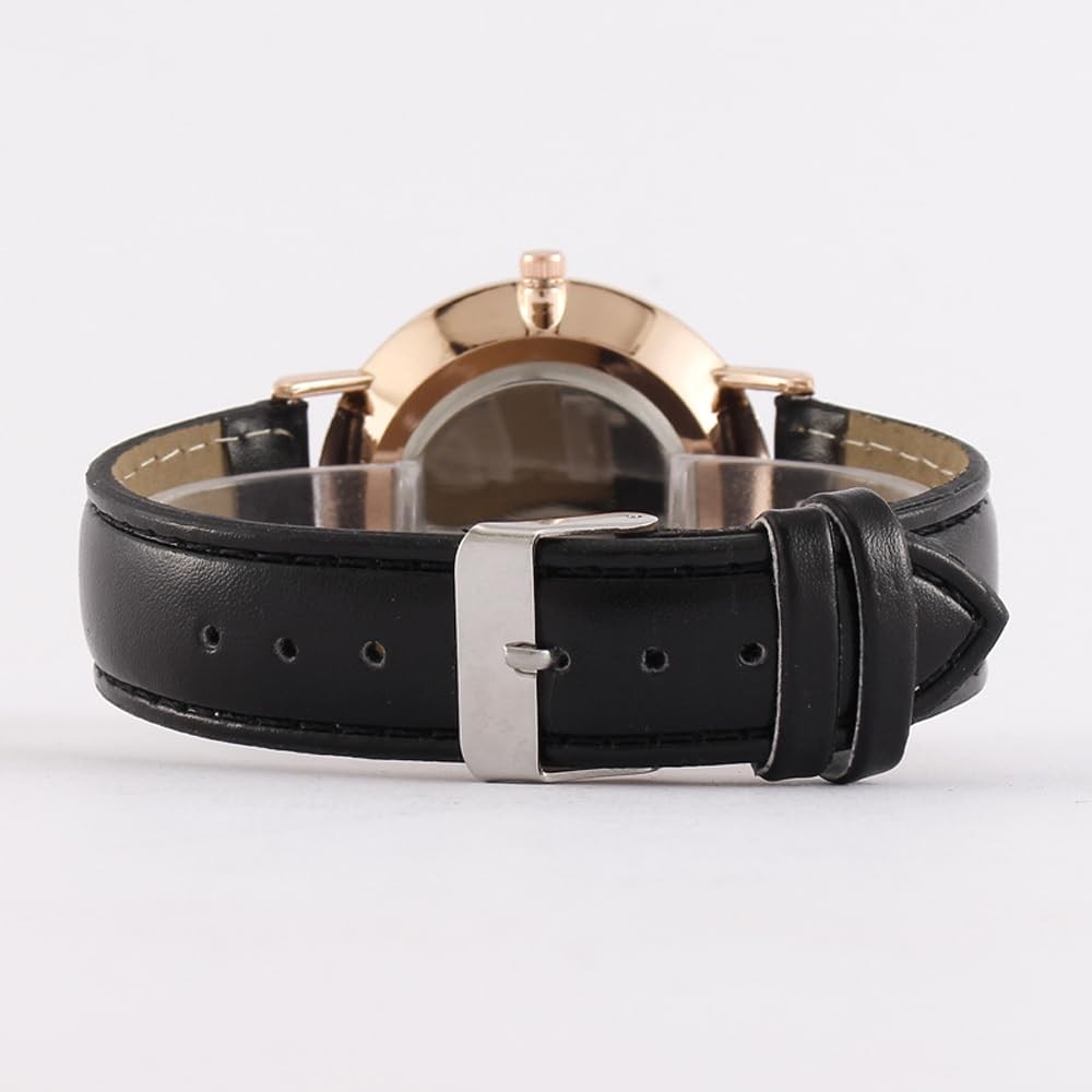 Men’s Ultra Slim Watch, Minimalist Fashion Simple Analog Quartz Wrist Watch for