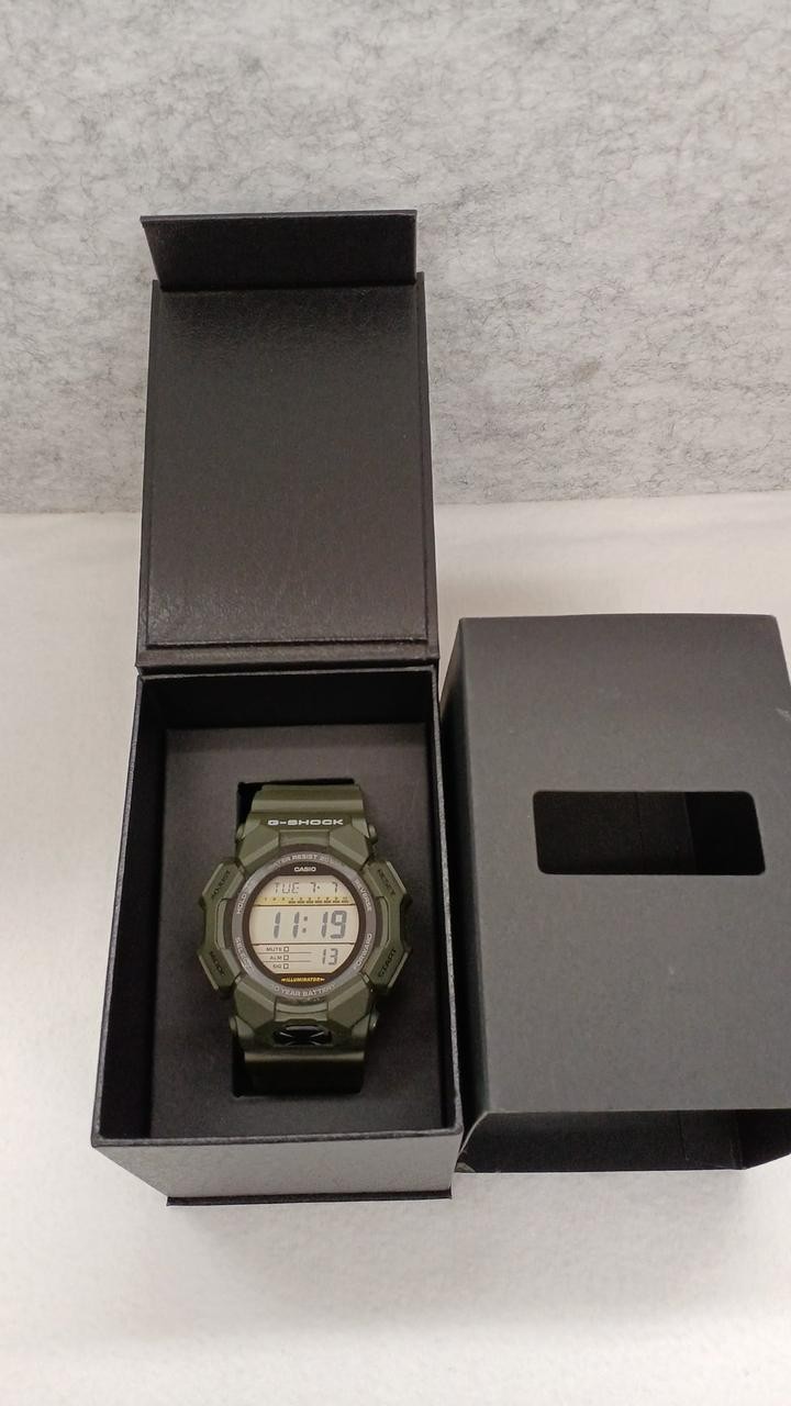 CASIO G-SHOCK GD-010-3JF Khaki Green Digital 10-Year Battery Carbon Core Guard
