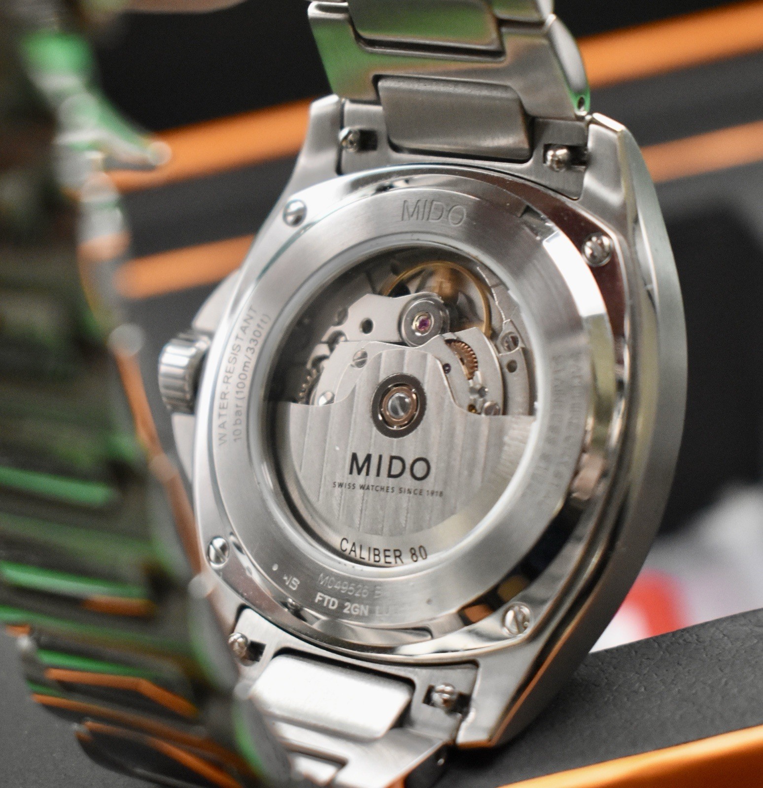 Mido Multifort TV Big Date 40mm SS Green Dial Men’s Watch M049.526.11.091.00