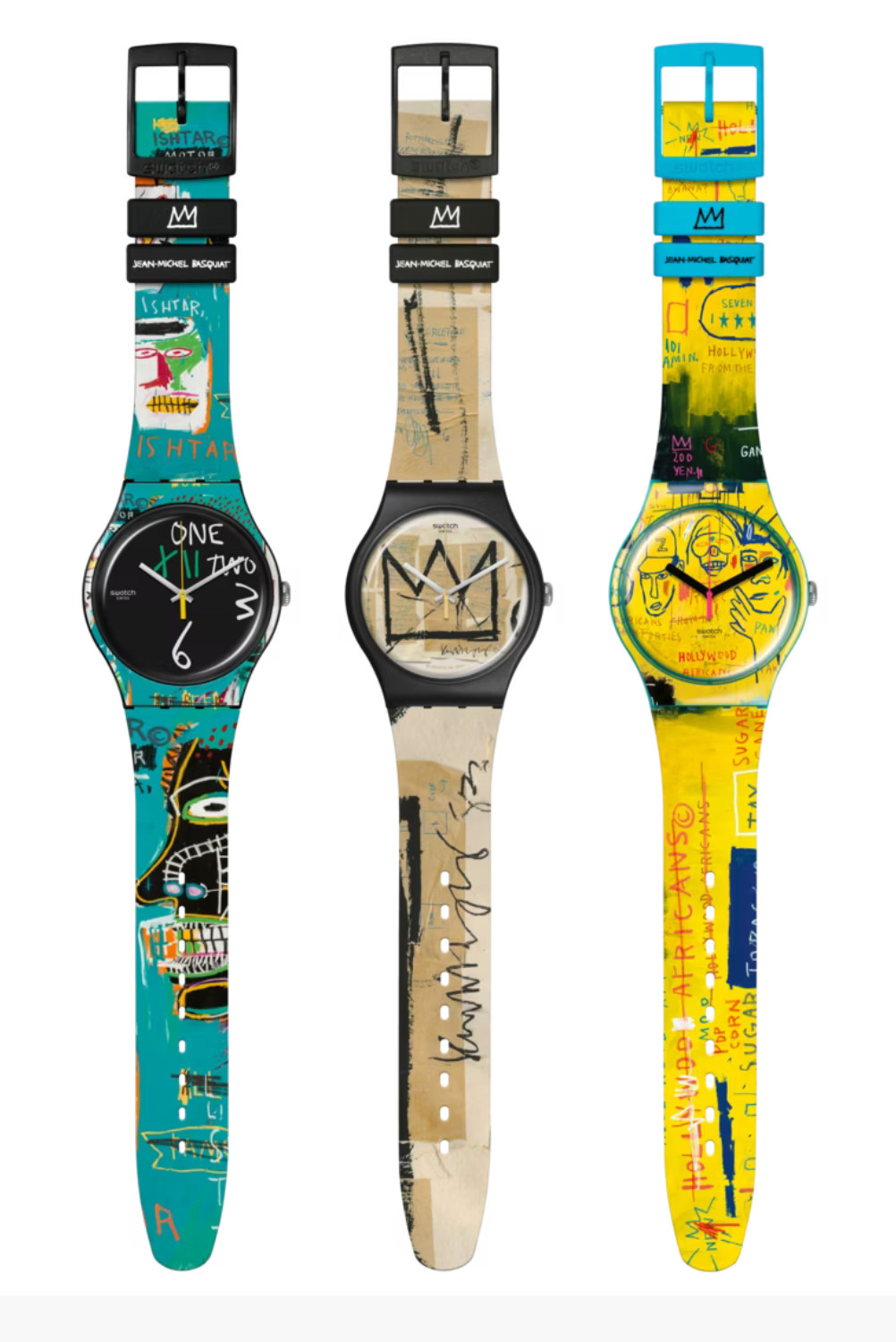 Swatch Art Special – Jean-Michel Basquiat – SZS39 – 2023 – Limited Set