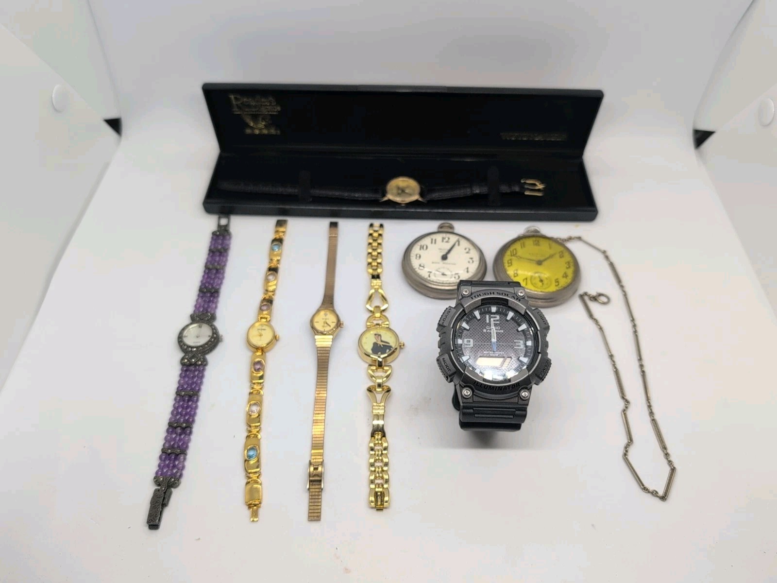 Vintage Watch Lot Untested, Various Brands