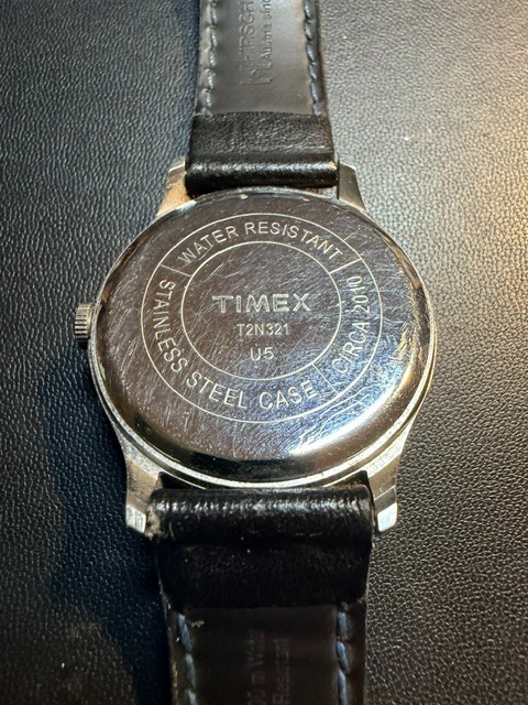 Timex x J. Crew 1600 (c. 2010) Classic Watch – Lightly Used Excellent Condition